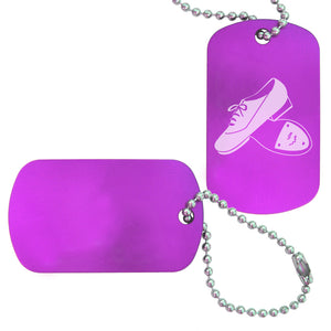 Tap Dance Bag Tag (Choose from 2 designs) - Ballet Gift Shop