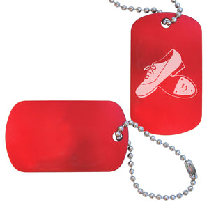 Tap Dance Bag Tag (Choose from 2 designs) - Ballet Gift Shop