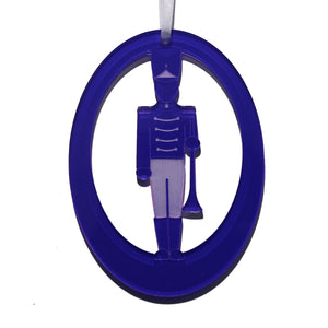 Trumpeter Soldier Laser-Etched Ornament