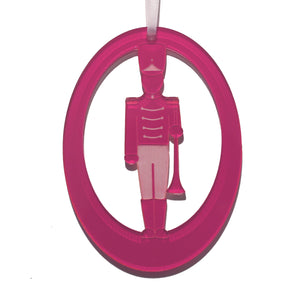 Trumpeter Soldier Laser-Etched Ornament