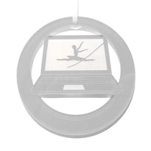 Load image into Gallery viewer, Virtual Dance Class Laser-Etched Ornament