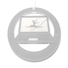 Load image into Gallery viewer, Virtual Dance Class Laser-Etched Ornament