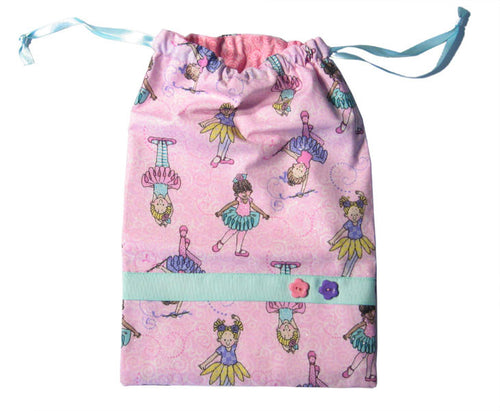 Ballet Drawstring Tote Bags (Choose from 4 designs) - Ballet Gift Shop